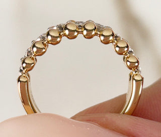 14K Yellow Gold Diamond Ring