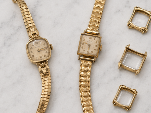 Vintage Watch Cases — Gordon Jewelers Gold Exchange