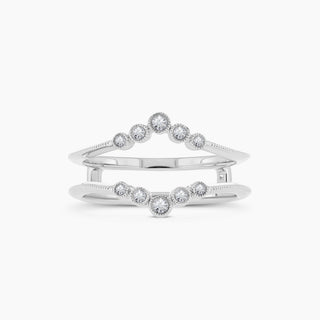 Bubble Diamond 1/10ctw Ring Guard