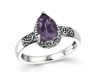 Susan Mini Amethyst Ring