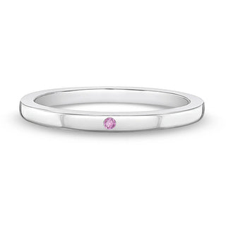 Children's Sterling Silver October Birthstone Ring