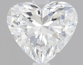 Heart-shaped 0.64ct Lab Grown Diamond, D color, VVS1 clarity