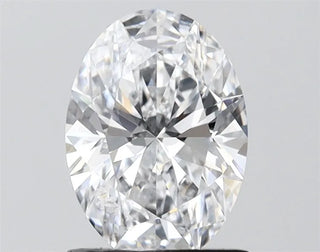 1.55ct Oval Lab Grown Diamond (Colour D, Clarity FL, IGI Certified)