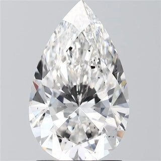 Pear Lab Grown Diamond Colour F SI1