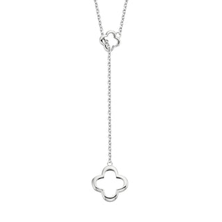 Lariat Necklace in sterling silver