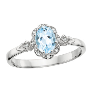 Aquamarine Ring