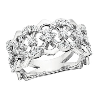 Diamond Ring in 14k white gold