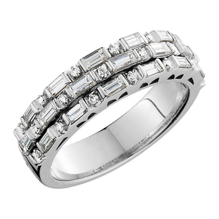 Diamond Ring in 14k white gold