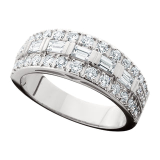 Diamond Ring in 14k white gold