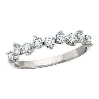 9 Diamond Offset Band