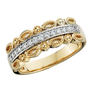 Diamond Ring in 14k white gold