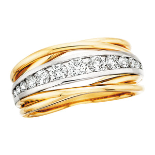 Diamond Ring in 14k white gold