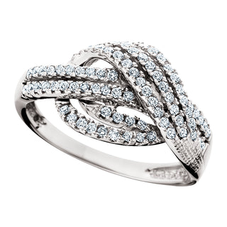 Diamond Ring in 14k white gold