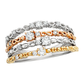 Diamond Allure Band in 14k yellow gold