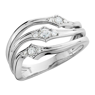 Diamond Ring in 14k white gold
