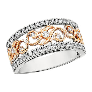 Diamond Ring in 14k white gold