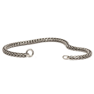 19cm Sterling Silver Foxtail Trollbeads Bracelet