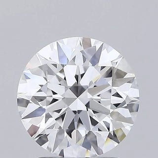 Round Lab Grown Diamond close-up Colour D, Clarity IF