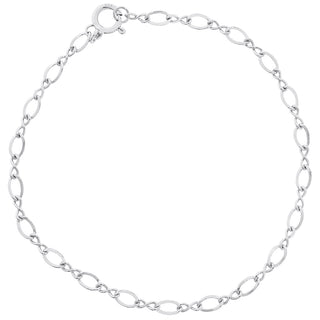 8"Figure Eight Link Bracelet