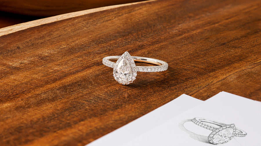 Pavé Pear