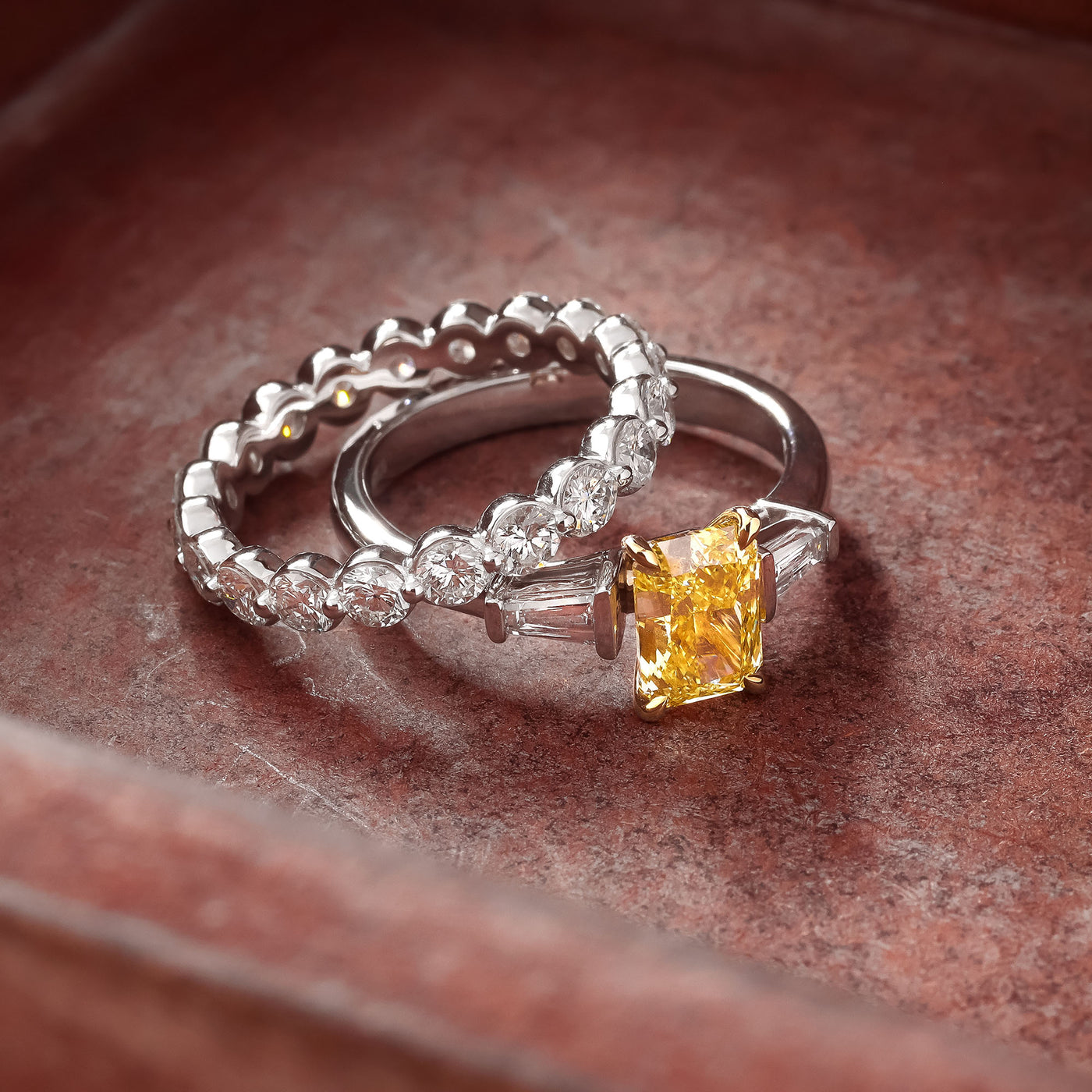 Vivid Yellow Engagement