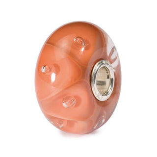 Coral Bubbles Glass Trollbead