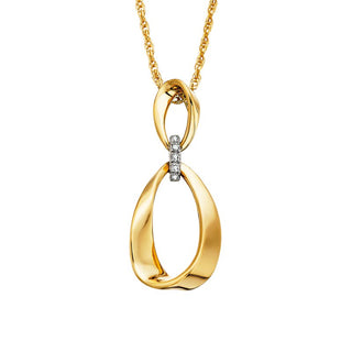 Diamond Loop Necklace