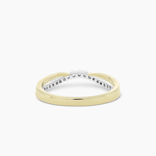 Curved 19 Diamond Band