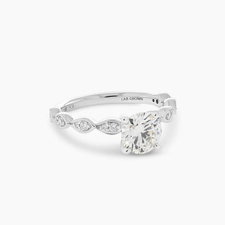 ALTR Created Diamond Engagement Ring
