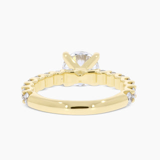 14K Yellow Gold ALTR Diamond Engagement Ring