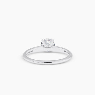 ALTR Created Diamond Solitaire Engagement Ring