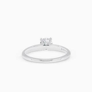 14K ALTR Diamond Solitare Engagement Ring