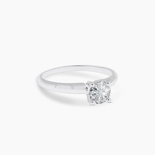 14K ALTR Diamond Solitare Engagement Ring
