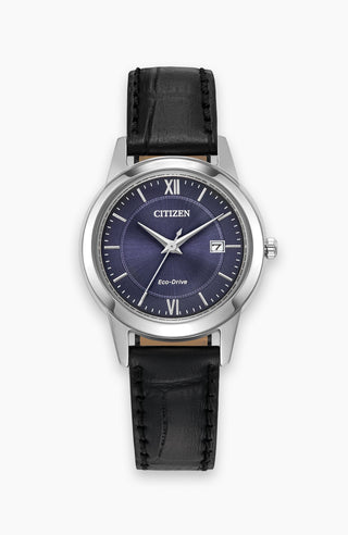 Classic Eco-Drive with Leather Strap