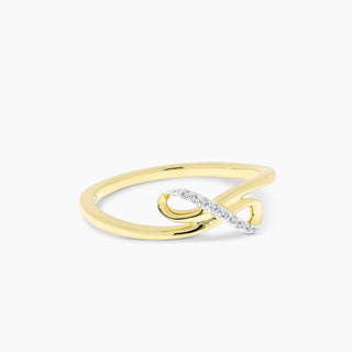 Diamond Infinity Ring
