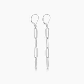 Paperclip Dangle Earrings