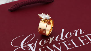 Ring 14KY Gold Marquire 3ct Lab Grown Diamond Jewelry
