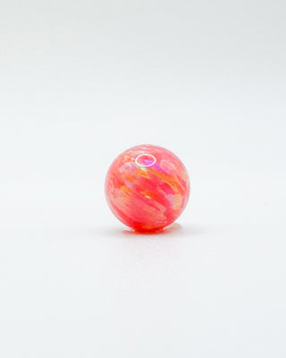 10mm Orbis Synthetic Opal - Peach Sphere