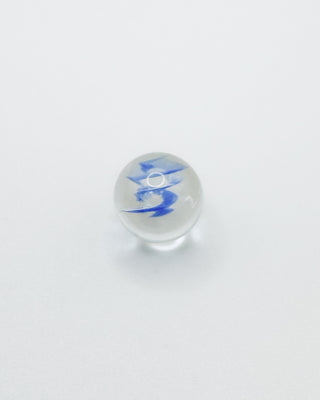 10mm Orbis Blue Corkscrew Sphere