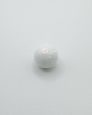 10mm Orbis Synthetic Opal - White Sphere
