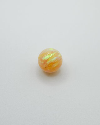 10mm Orbis Synthetic Opal - Yellow Sphere