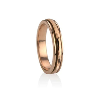 Meditation Rings Rose Gold Vermeil Prana - Rings
