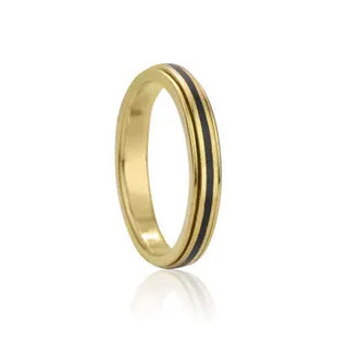 Meditation Rings Yellow Gold Vermeil Shanti - Rings