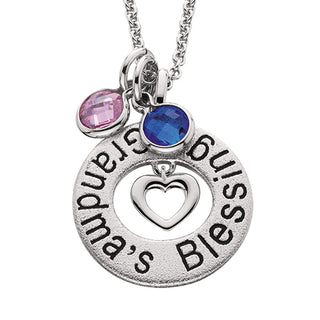 "Mommy Chic" Grandma's Blessing Necklace