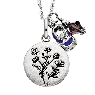 Mommy Chic - Sterling Silver Children are a Garden Pendant