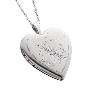 Sterling Silver Heart Locket
