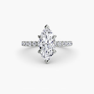 Solitaire with Pavé 6