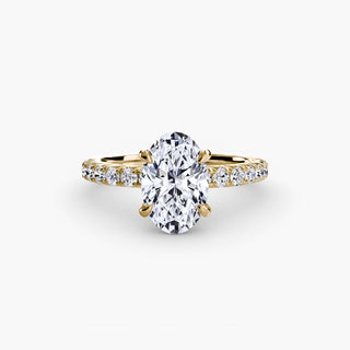 Solitaire with Pavé 6