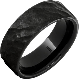 8mm Black Diamond Ceramic Thor Ring