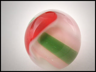 10mm Orbis Candy Cane Sphere